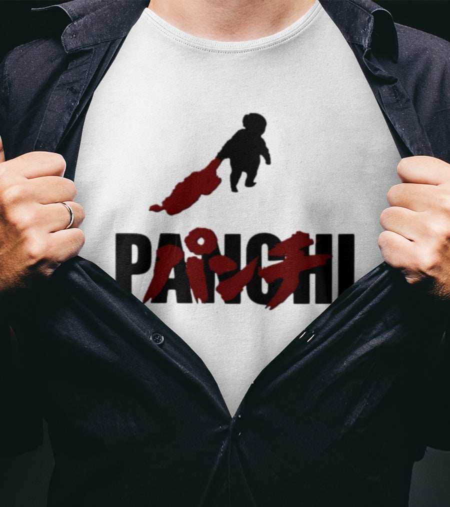 Panchi Monkey Teddy Bear Japanese T-Shirt