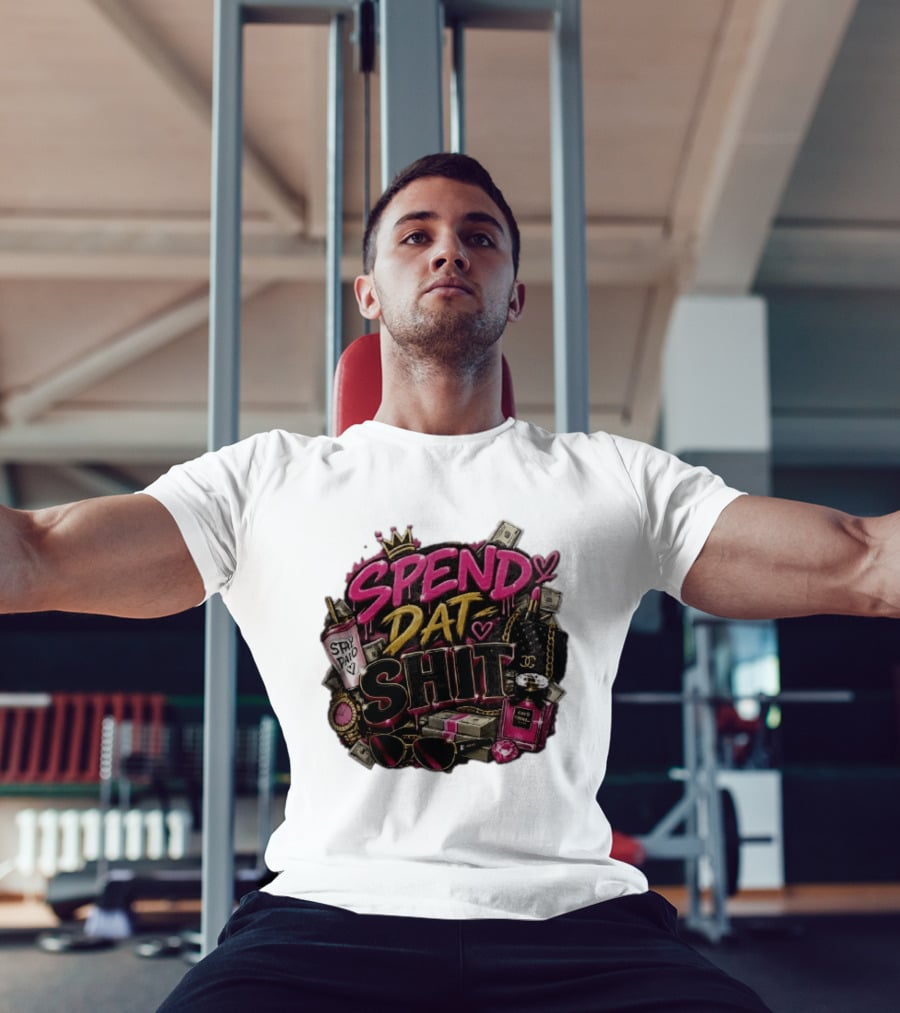 Spend Dat Shit Stay Paid Luxury Money Perfume Fashion Sunglasses T-Shirt