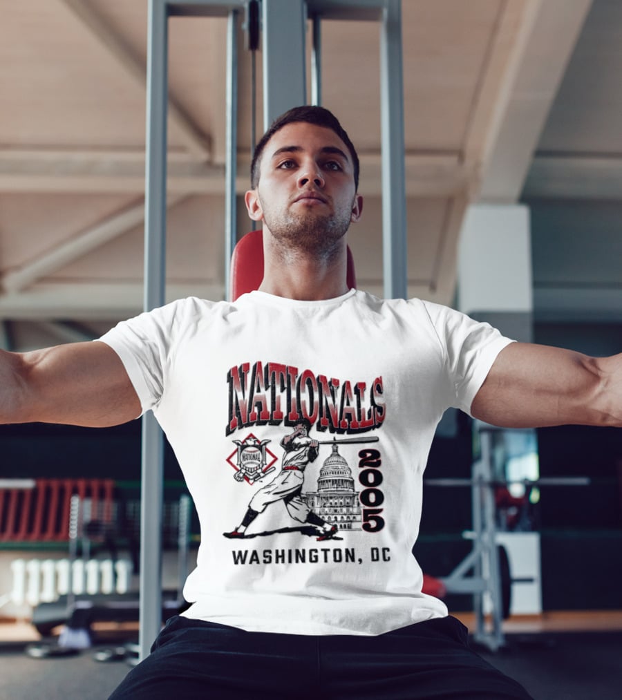 Washington Nationals 2005 Washington DC Baseball T-Shirt