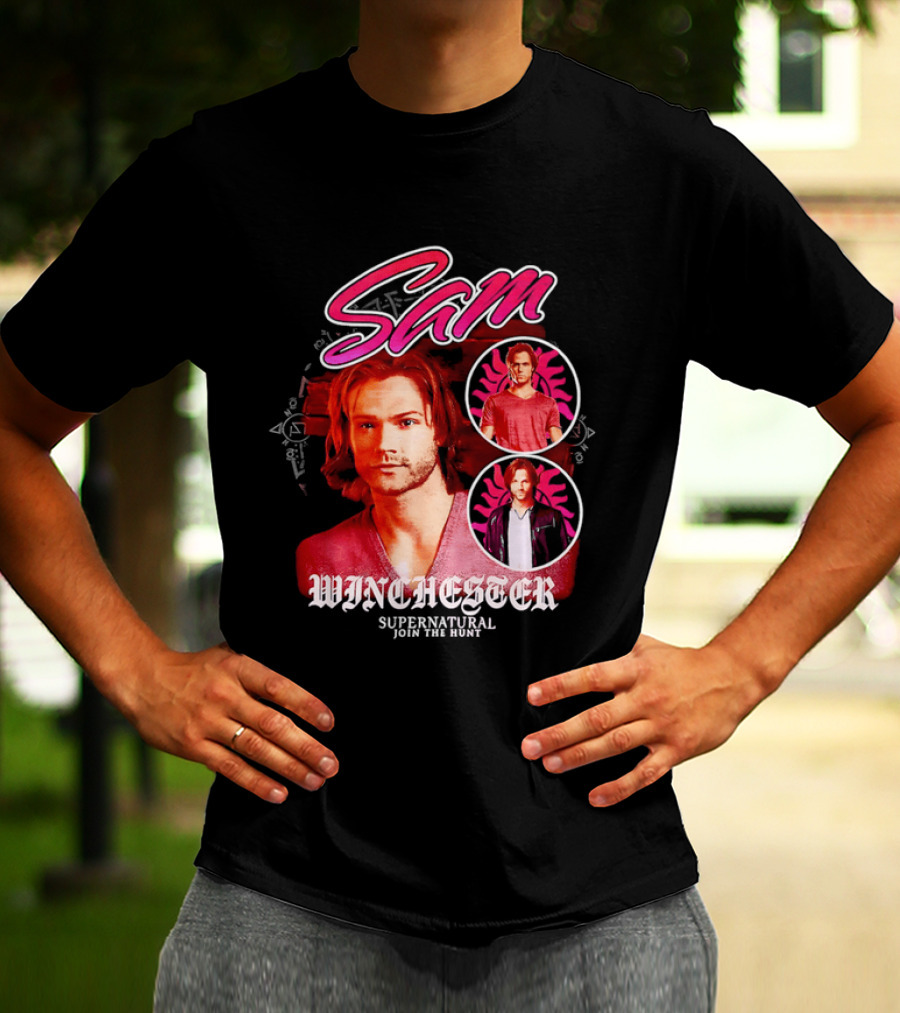 Sam Winchester Supernatural Join The Hunt T-Shirt