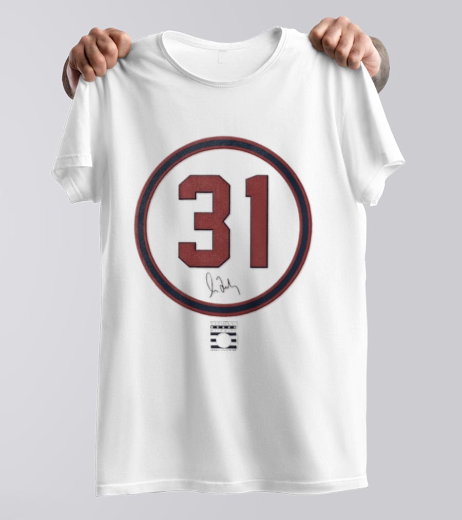 Greg Maddux 31 Atlanta Braves MLB Number Baseball Legend T-Shirt