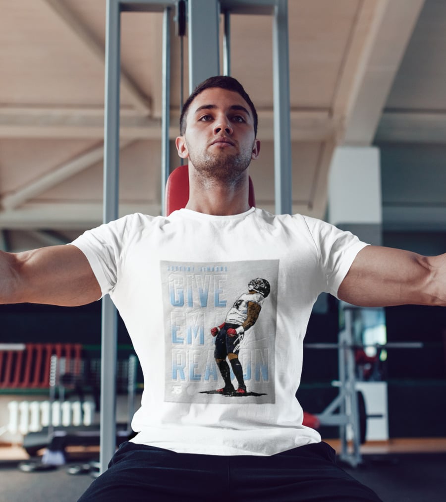 Tennessee Titans Give Em A Reason Jeffery Simmons 98 Flexing T-Shirt