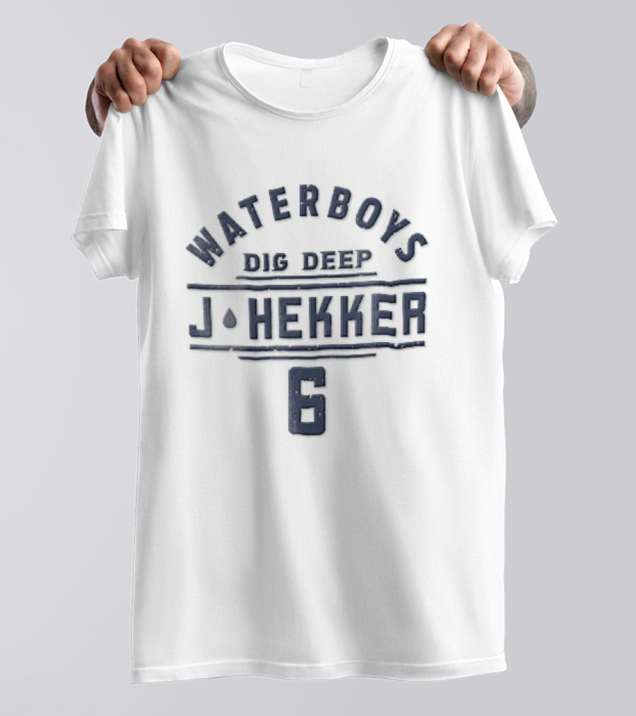 Waterboys Dig Deep J. Hekker Number 6 T-Shirt