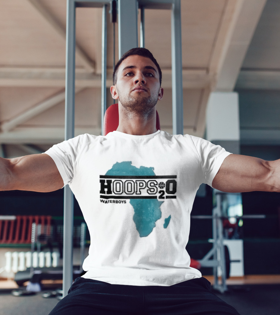 Waterboys Hoops H2o Distressed Africa Continent Map T-Shirt