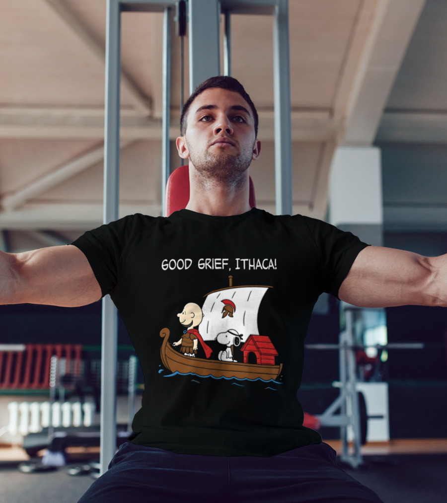 Good Grief Ithaca Charlie Brown Snoopy Peanuts T-Shirt