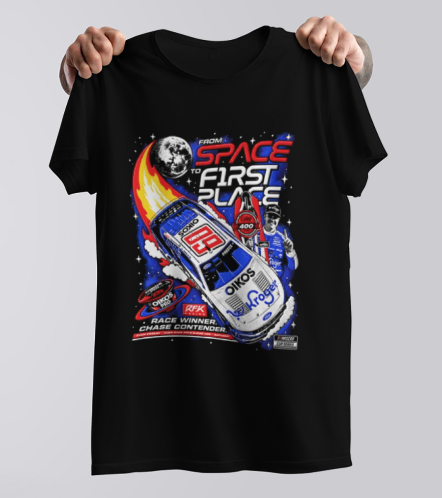 Ryan Preece Space To First Kroger RFK Racing 09 T-Shirt
