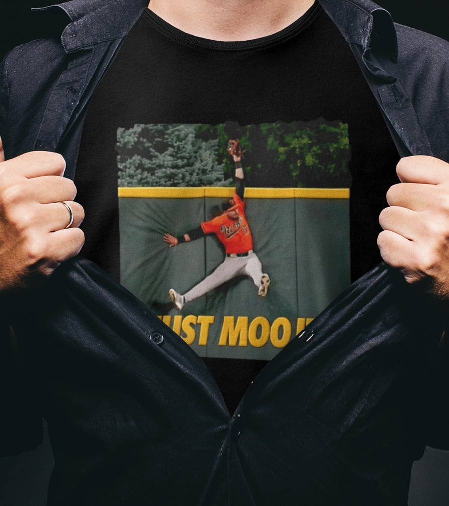 Just Moo It The Catch Baltimore Orioles Colton Cowser Baseball 2026 T-Shirt