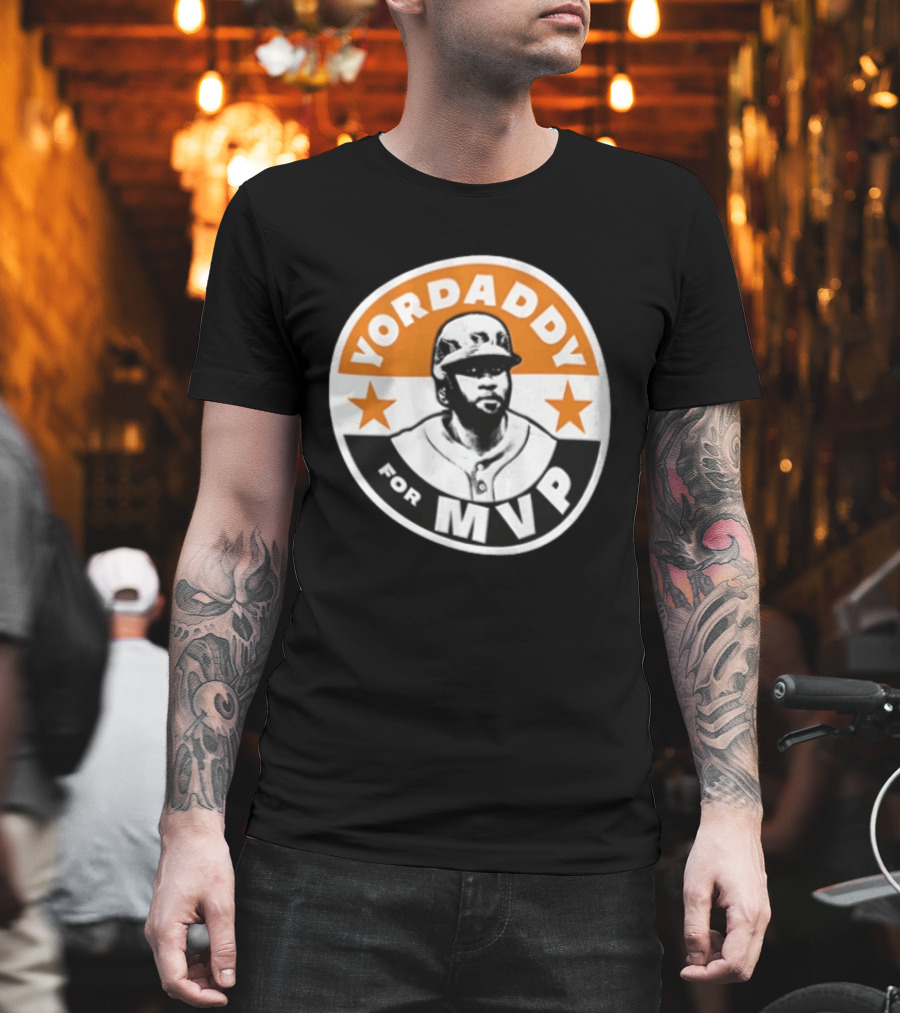 Yordan Alvarez Yordaddy MVP Baseball Star T-Shirt