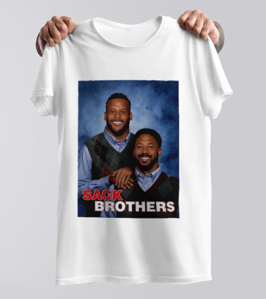 Aaron Donald Myles Garrett Sack Brothers Step Brothers T-Shirt