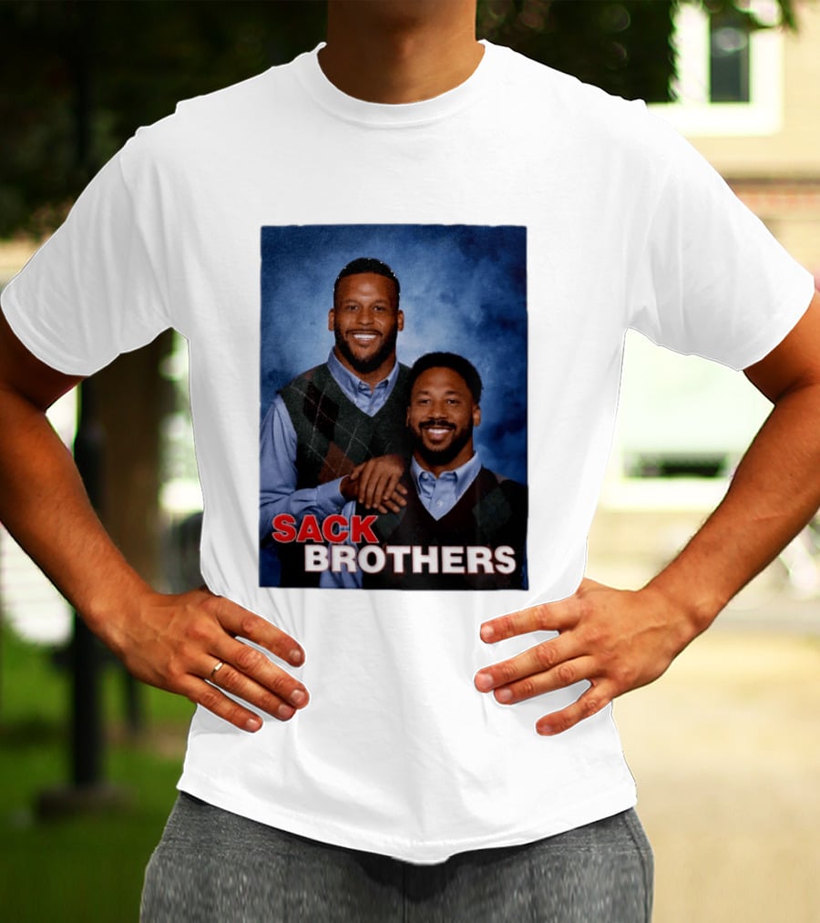 Aaron Donald Myles Garrett Sack Brothers Step Brothers T-Shirt