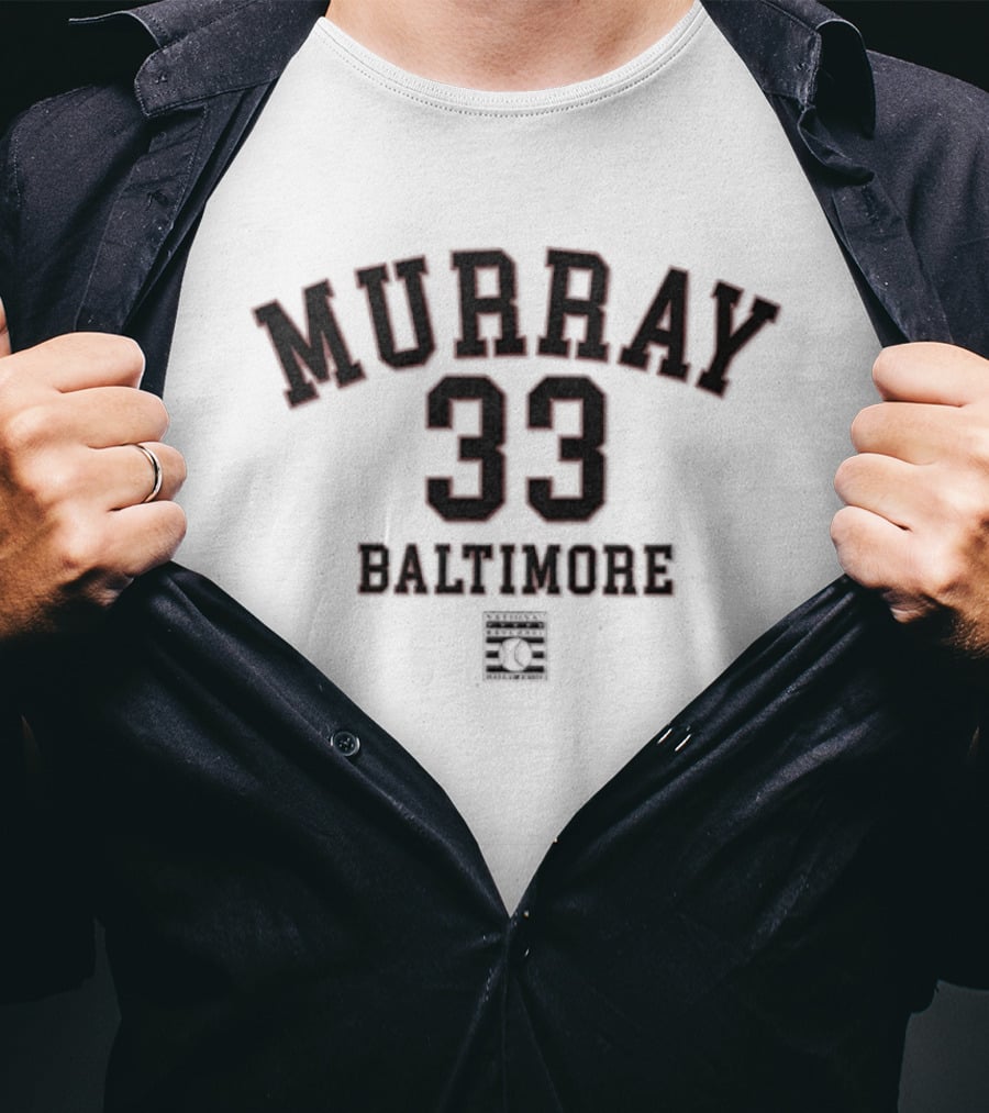 Eddie Murray 33 Baltimore Orioles MLB 2026 October's Finest T-Shirt