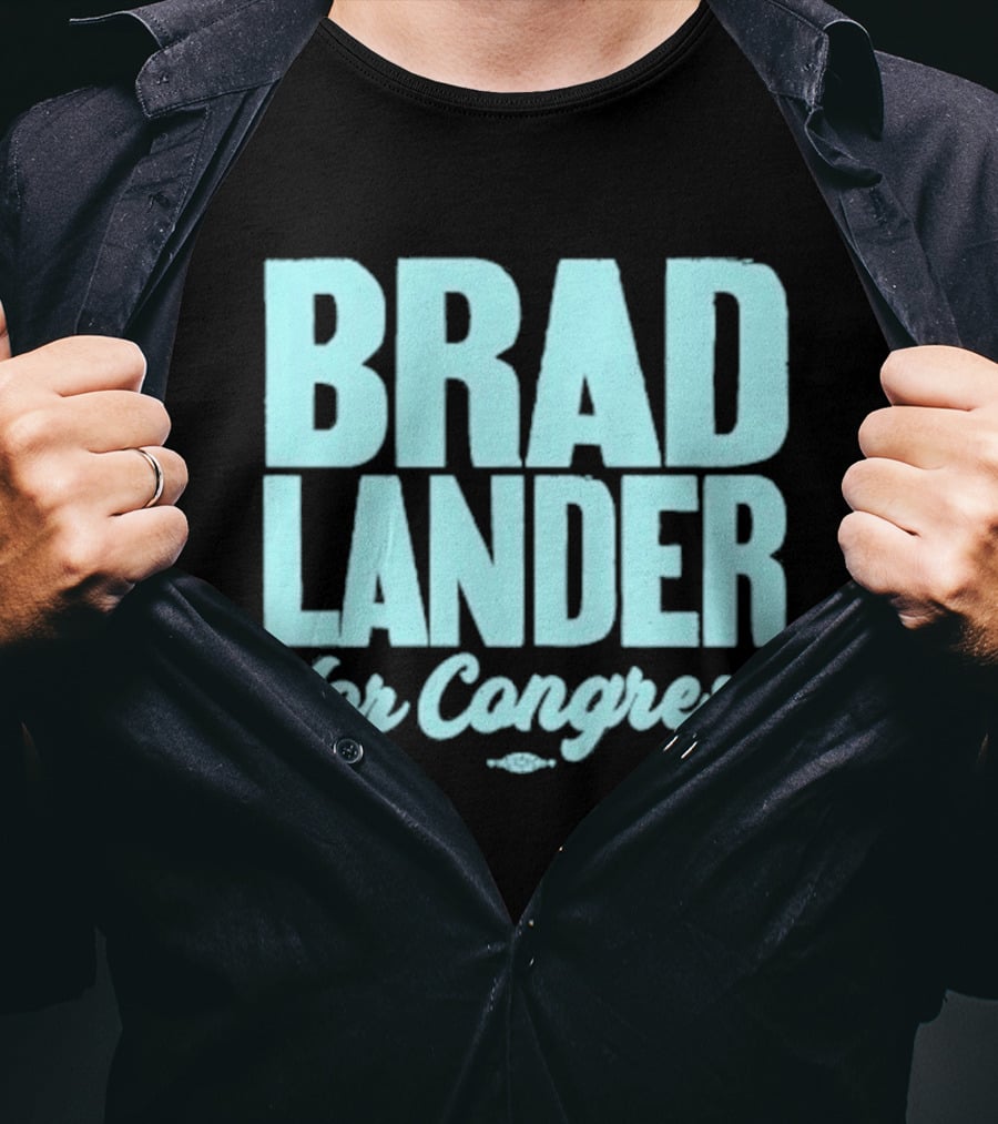 Brad Lander For Congress Campaign Support T-Shirt