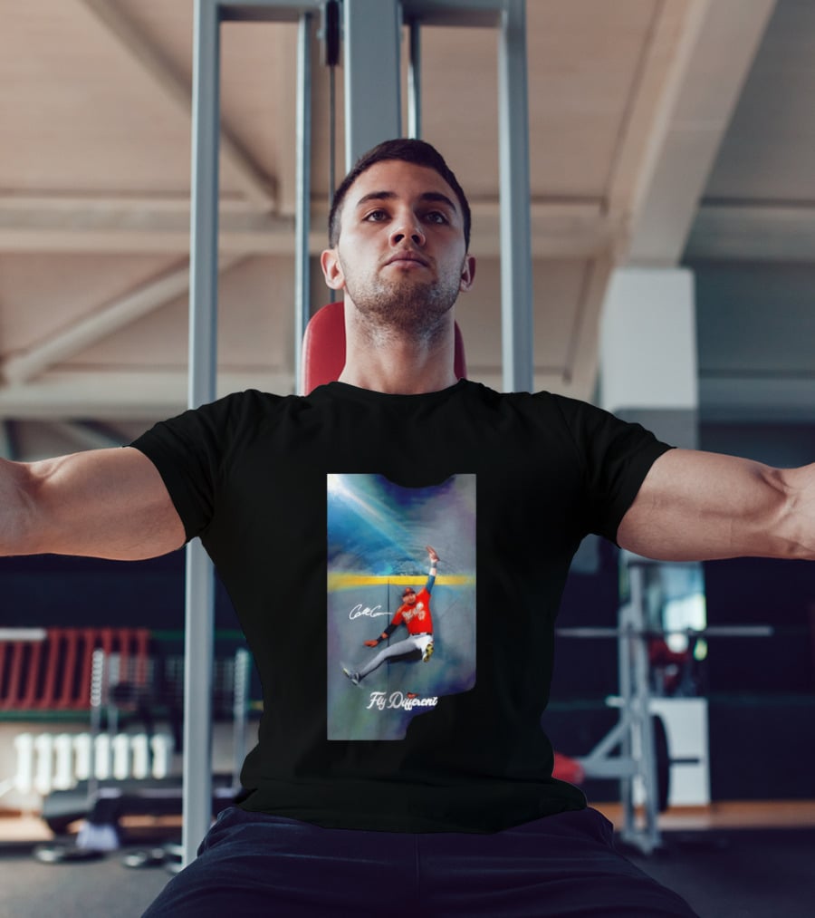 Colton Cowser Fly Different Baltimore Baseball Air Cowser T-Shirt