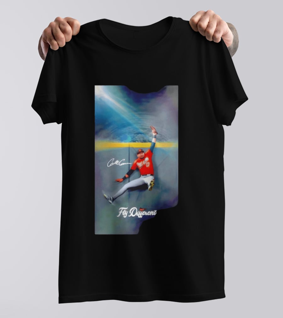 Colton Cowser Fly Different Baltimore Baseball Air Cowser T-Shirt