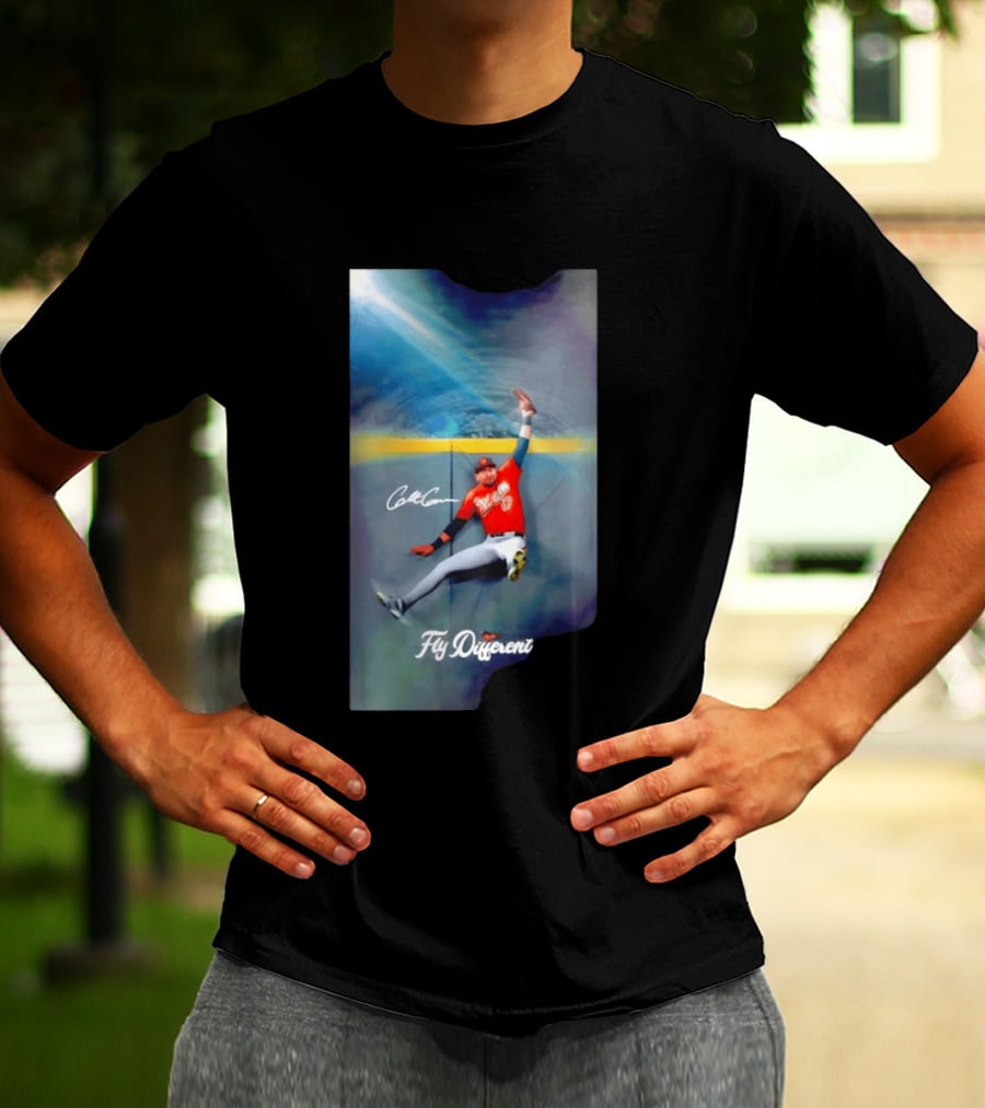 Colton Cowser Fly Different Baltimore Baseball Air Cowser T-Shirt