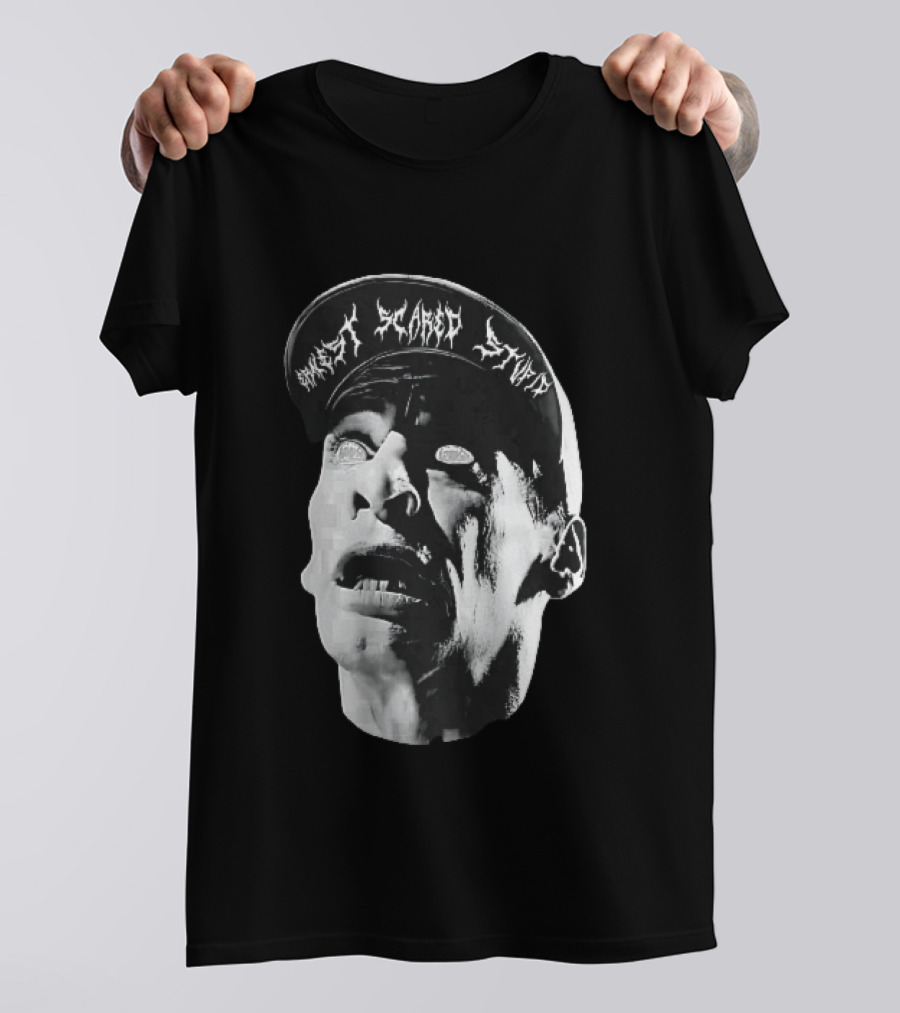 Ernest Scared Stupid Horror Movie Face T-Shirt
