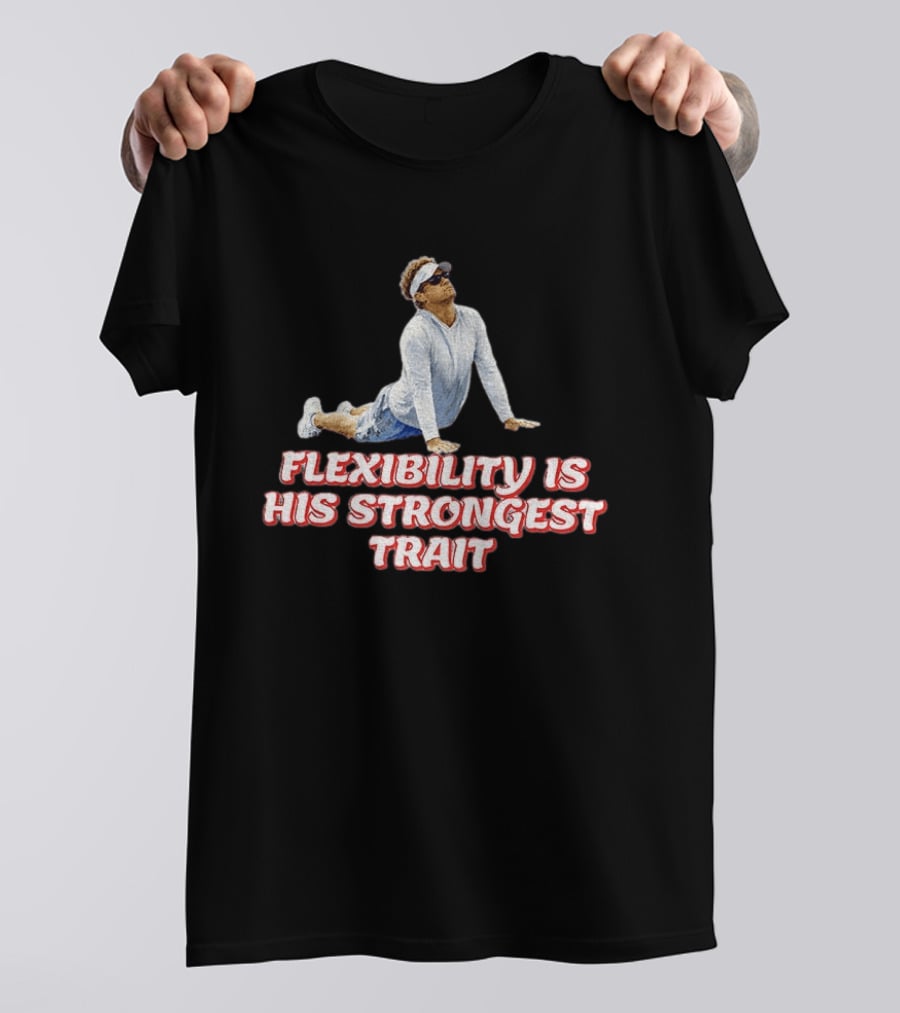 Flexibility Is His Strongest Trait Kiffin Button T-Shirt