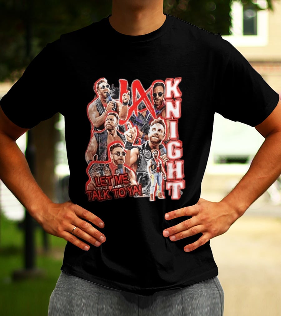 LA Knight Let Me Talk To Ya WWE Superstar T-Shirt