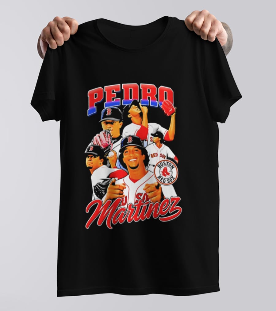 Pedro Martinez Boston Red Sox MLB Legends 2026 T-Shirt