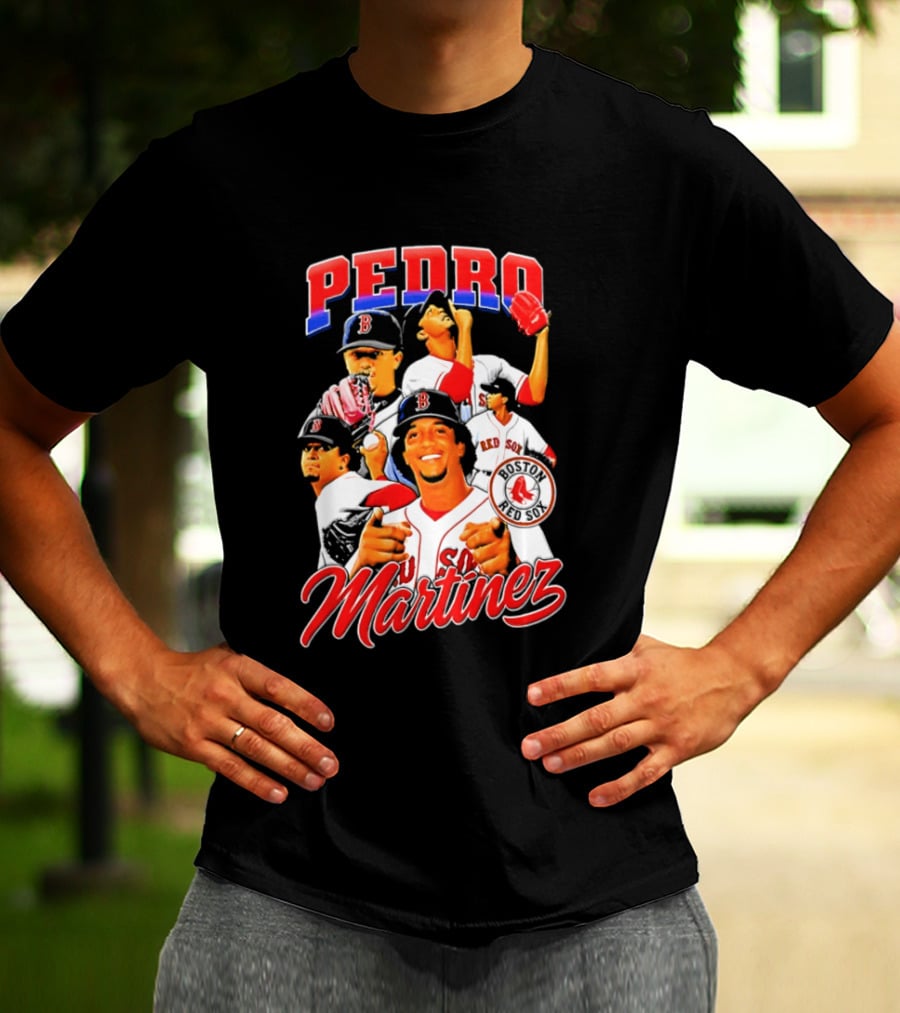 Pedro Martinez Boston Red Sox MLB Legends 2026 T-Shirt