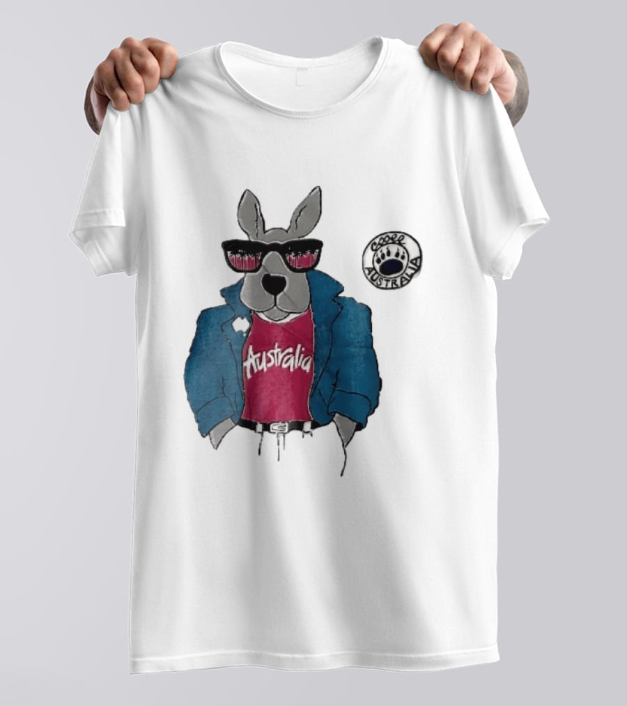 Australia Kangaroo Cool Coogee T-Shirt