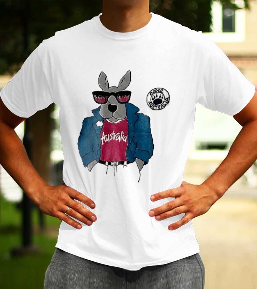 Australia Kangaroo Cool Coogee T-Shirt