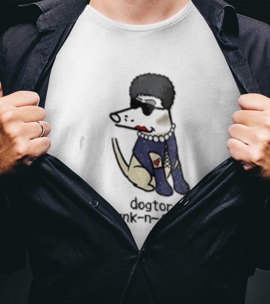 Dogtor Frank N Furter Funny Dog T-Shirt