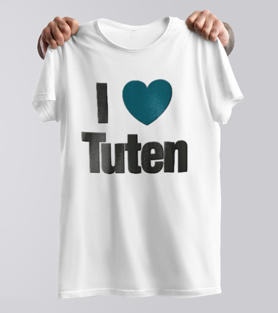 I Love Tuten Heart T-Shirt