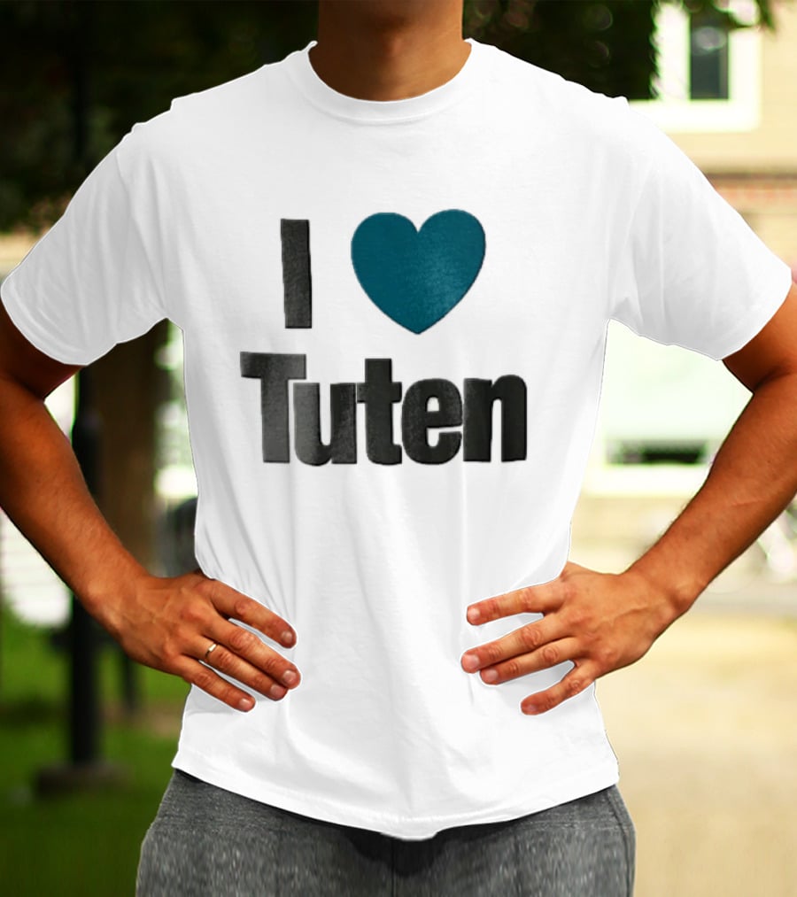 I Love Tuten Heart T-Shirt