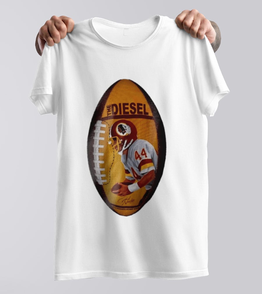 The Diesel Washington Redskins Football Vintage Memorabilia Image T-Shirt
