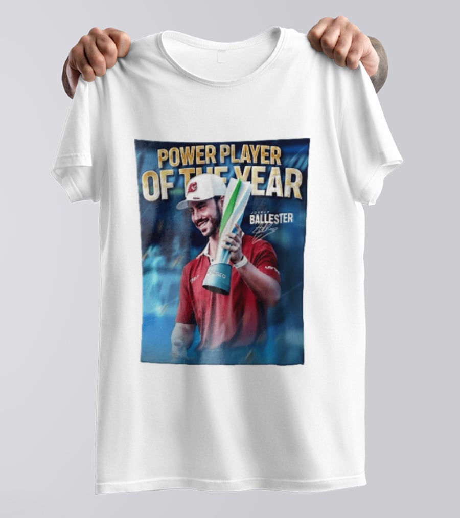 Power Player Of The Year Josele Ballester Champions Trophy Sports Celebration T-Shirt