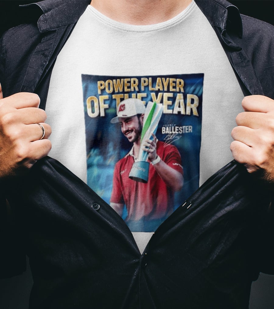 Power Player Of The Year Josele Ballester Champions Trophy Sports Celebration T-Shirt