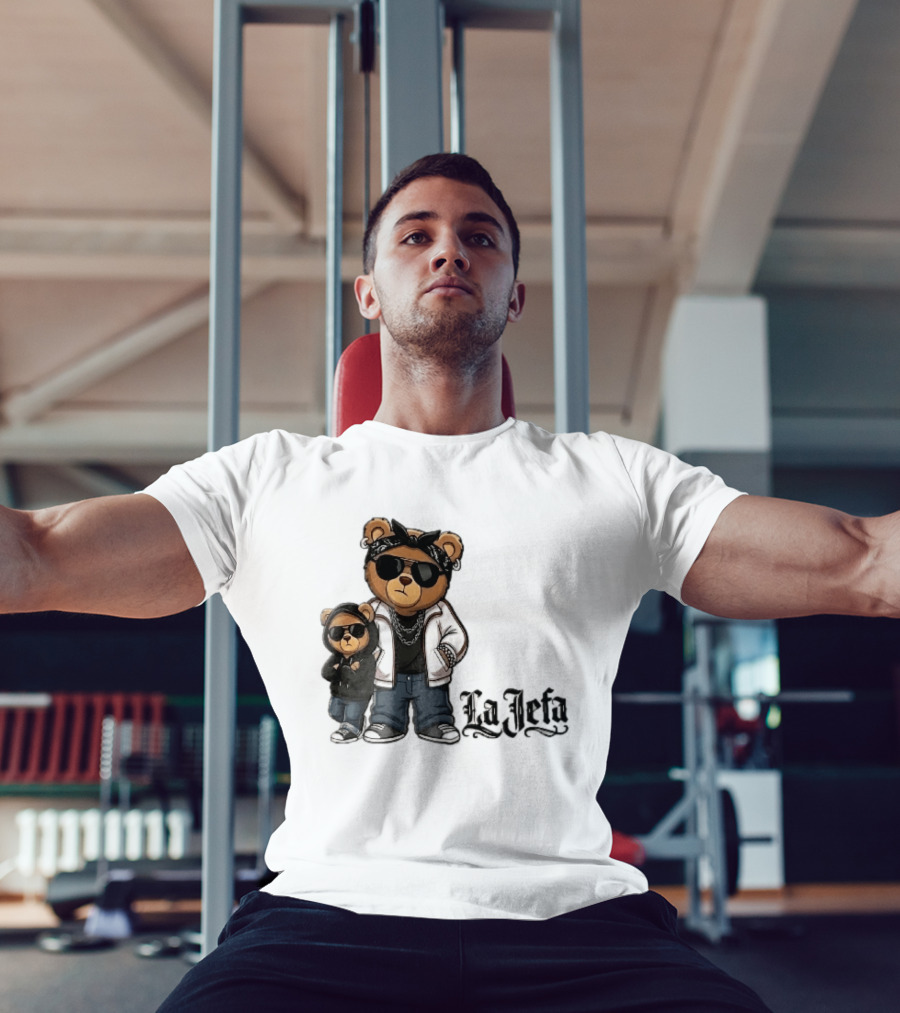 La Jefa Gangster Bears With Bandanas And Sunglasses T-Shirt