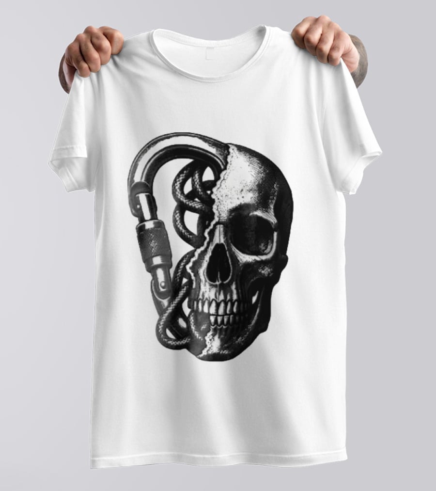 Skull Carabiner Snake T-Shirt