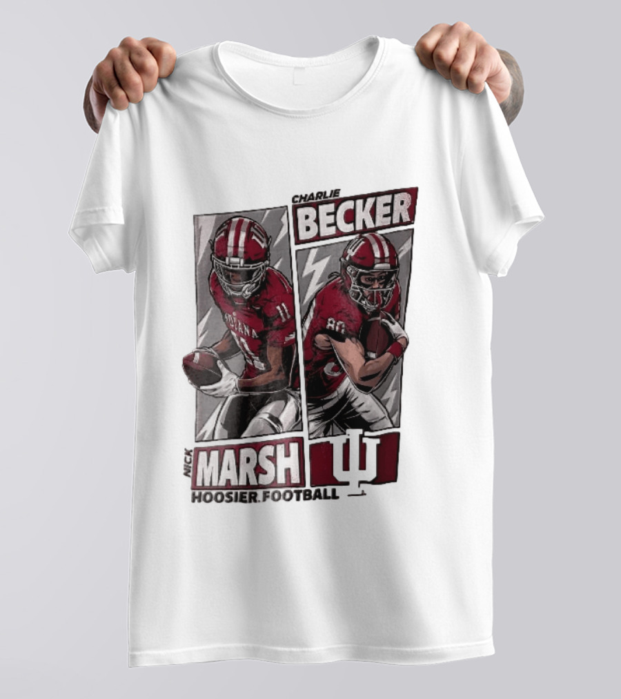 Charlie Becker Nick Marsh Hoosier Football Indiana Players T-Shirt