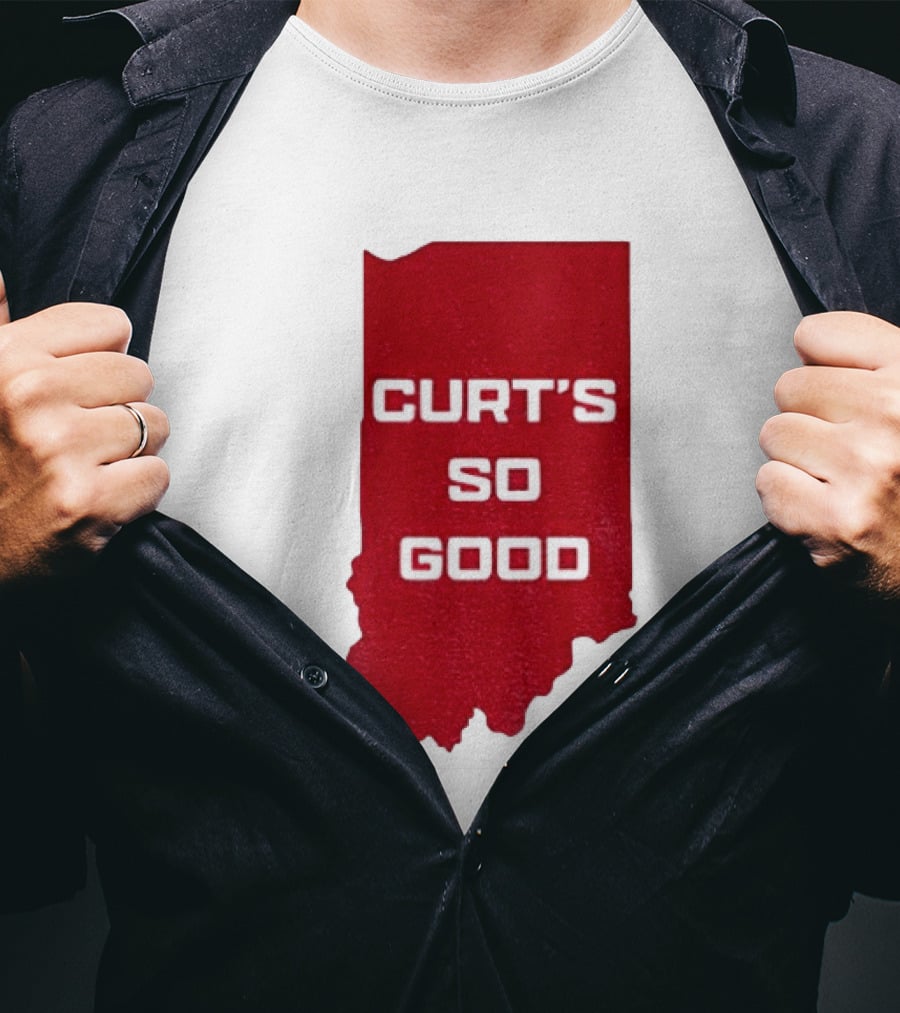 Indiana Hoosier Football Curt's So Good T-Shirt