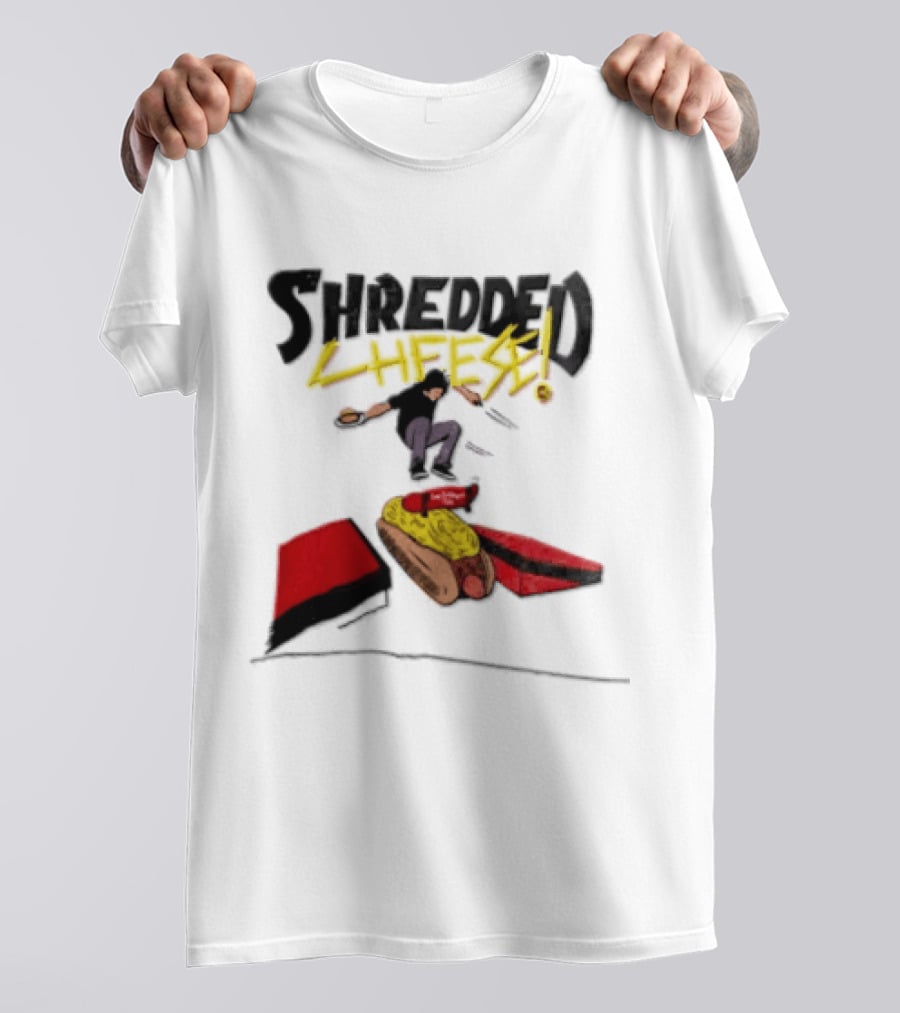 Shredded Cheese Chili Skateboard Camp Washington T-Shirt