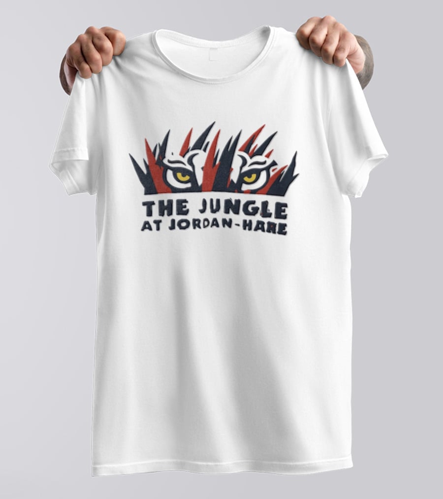 The Jungle At Jordan Hare Auburn University Tigers Football Eyes T-Shirt