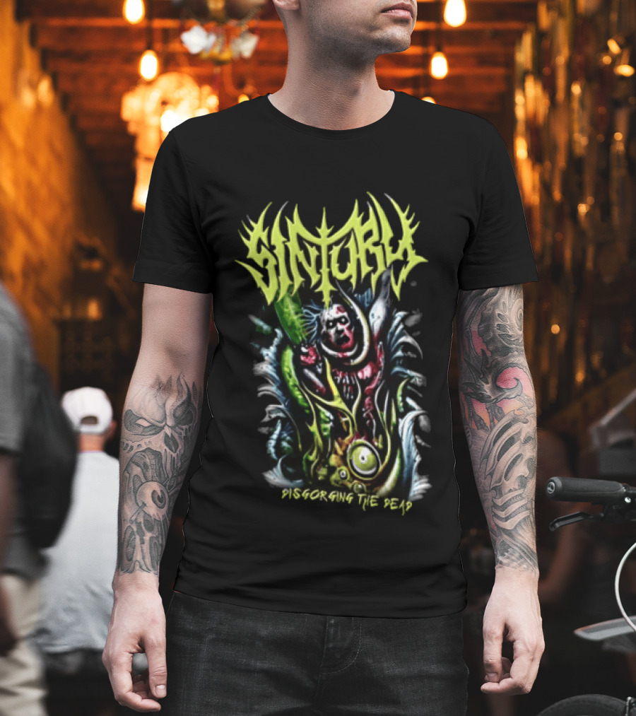Sintury Disgorging The Dead Horror T-Shirt