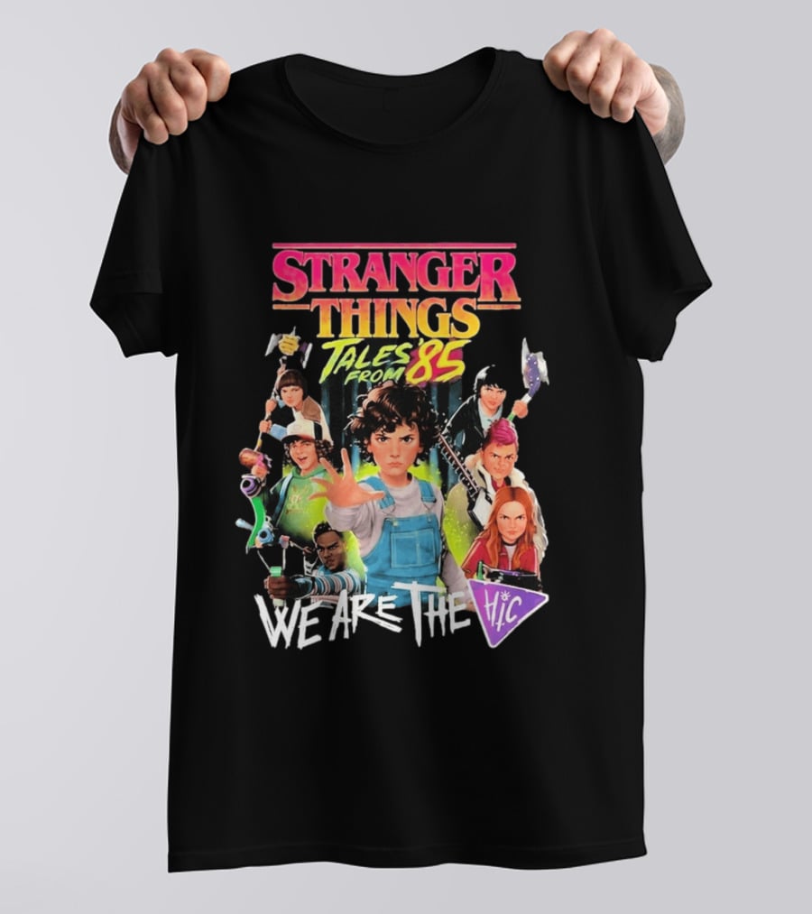 Stranger Things Tales From 85 We Are The Hellfire Club Characters And Adventure T-Shirt