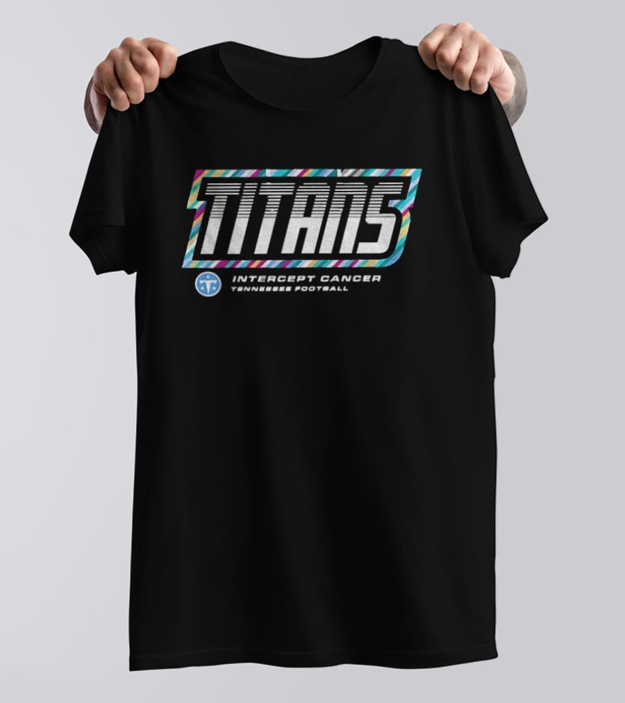 Tennessee Titans Intercept Cancer 2026 Crucial Catch Tennessee Football T-Shirt
