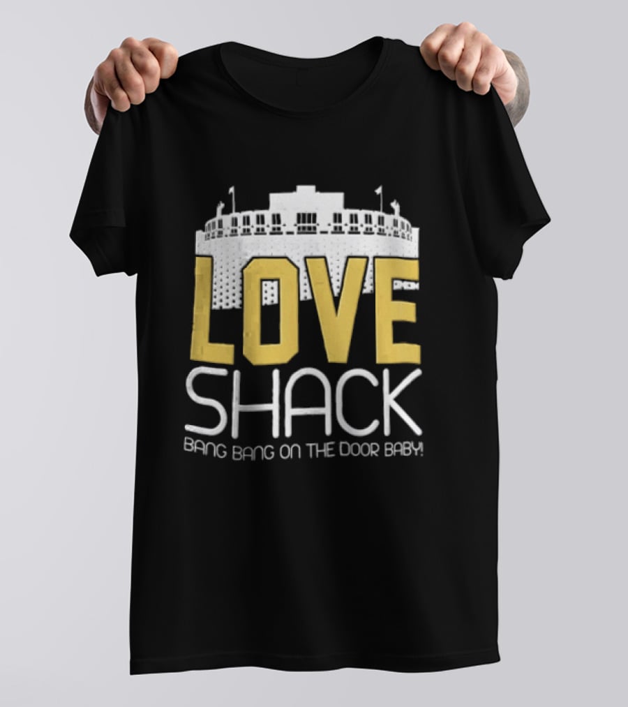 Jordan Love Lambeau Field Love Shack Quarterback Bang Bang T-Shirt
