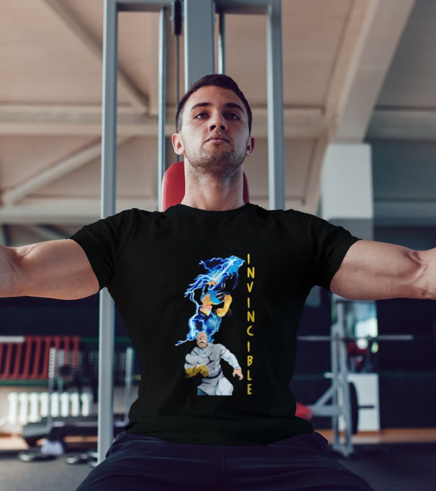 Invincible Vs Conquest Lightning Battle T-Shirt
