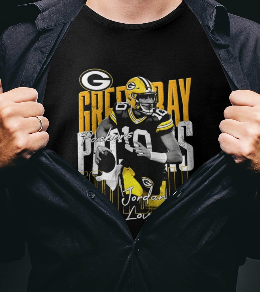 Green Bay Packers Football Jordan Love T-Shirt