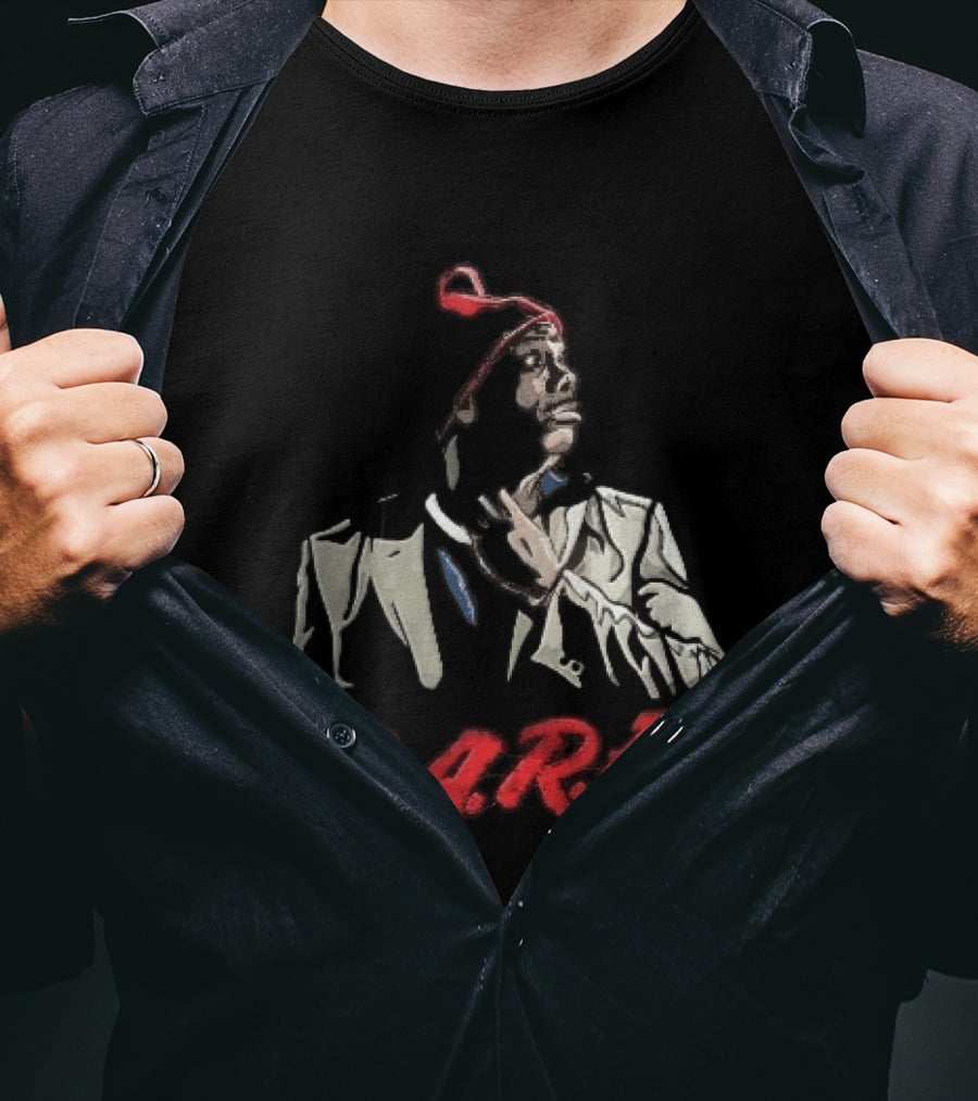 Tyrone Biggums D.A.R.E. Red Beanie Caricature T-Shirt