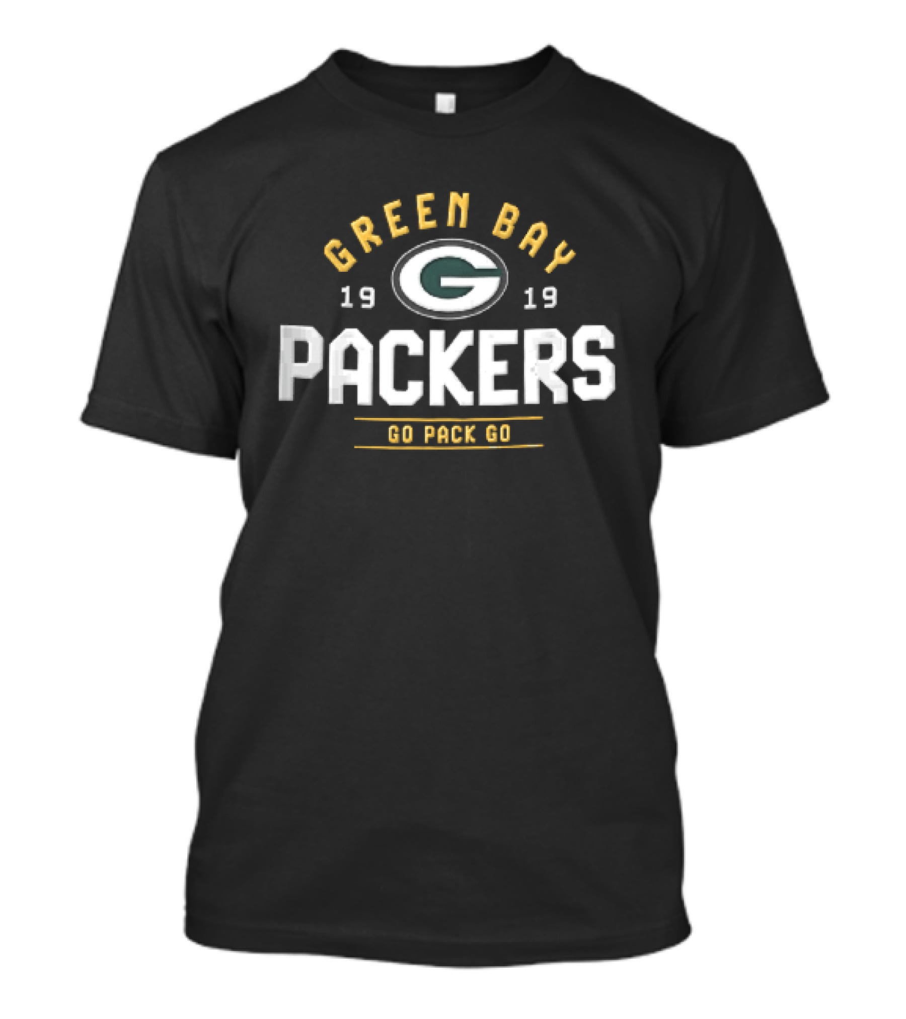 Green Bay Packers 1919 Go Pack Oval G Arch T-Shirt
