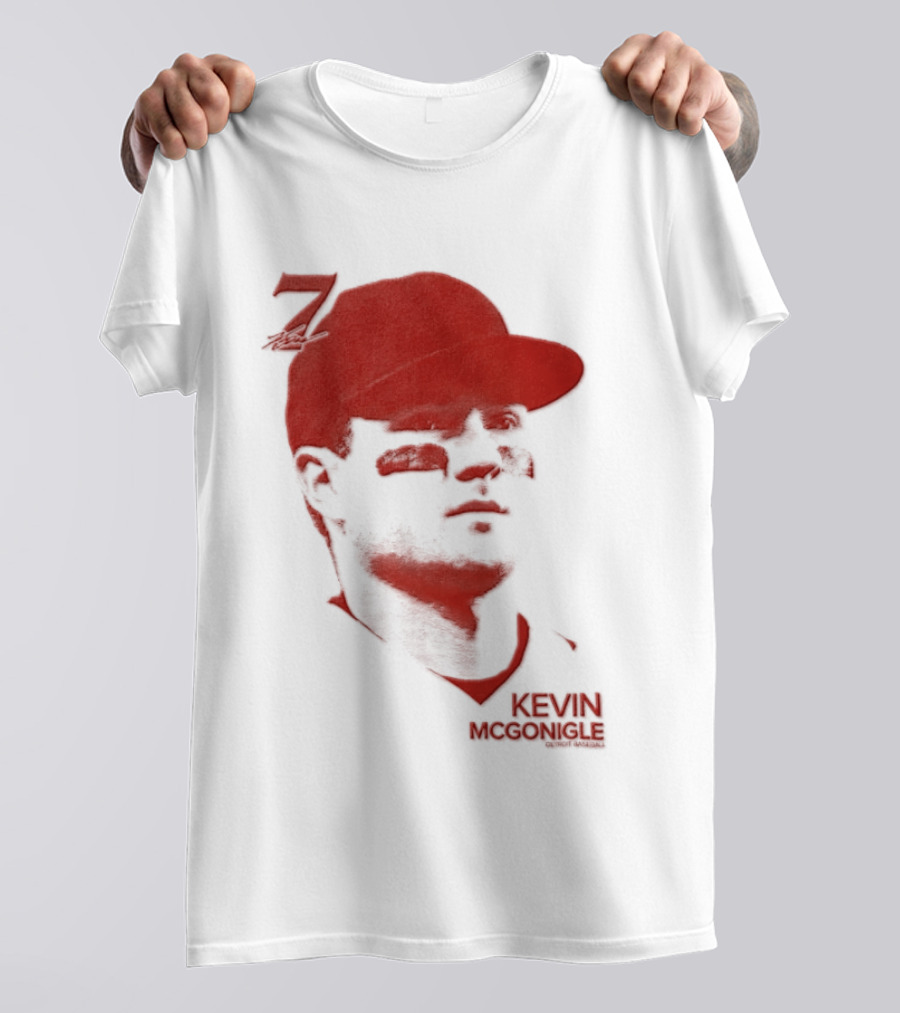 Kevin McGonigle Detroit Tigers MLB Lineage Series T-Shirt