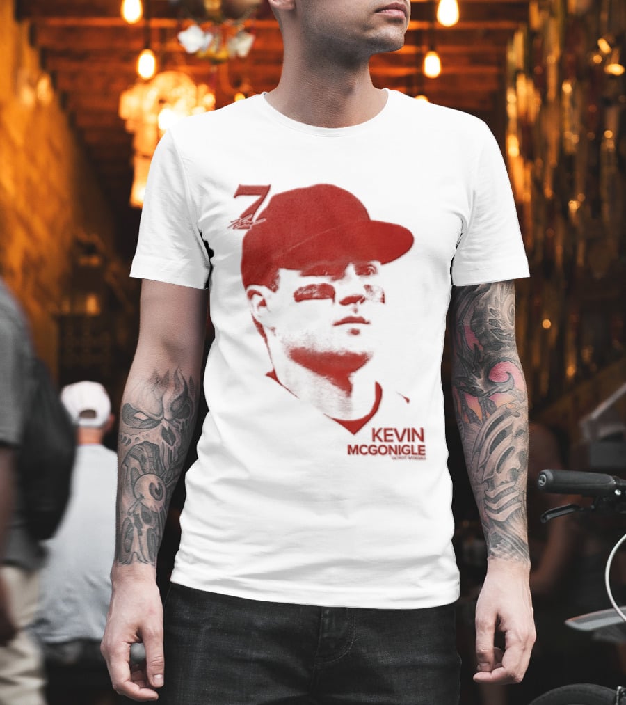 Kevin McGonigle Detroit Tigers MLB Lineage Series T-Shirt