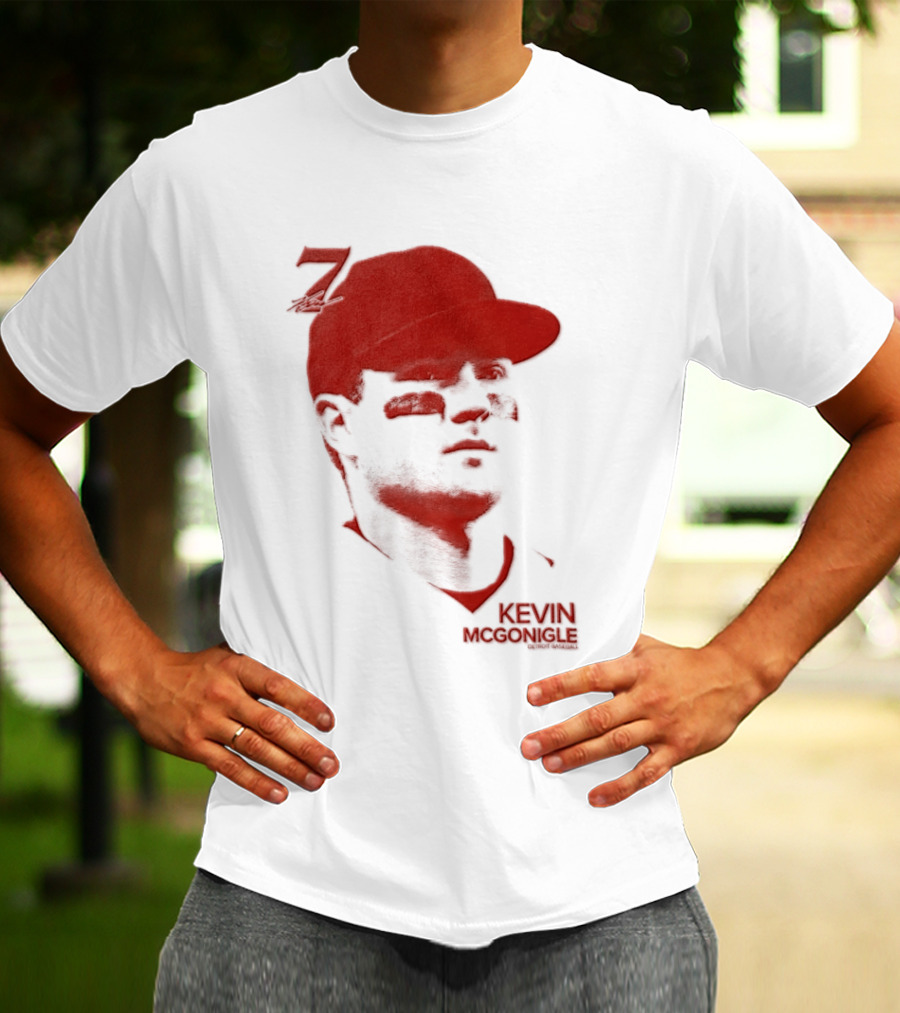 Kevin McGonigle Detroit Tigers MLB Lineage Series T-Shirt