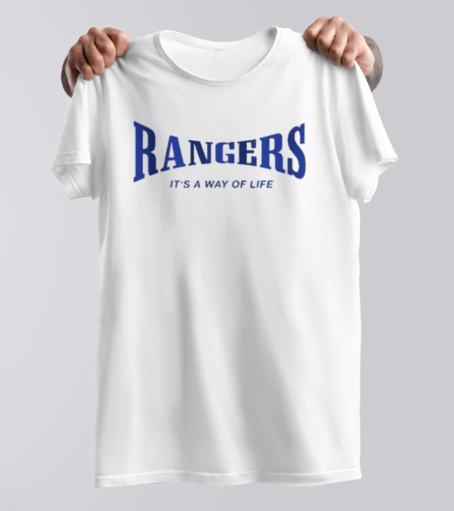 Rangers It's A Way Of Life Football Fan T-Shirt